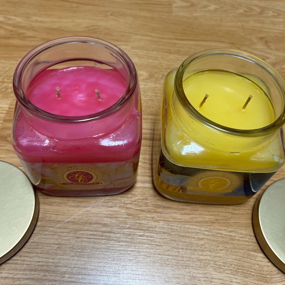 Gold Canyon Vibrant Candle Duo - Plumeria & Pineapple, NWT - Picture 4 of 4